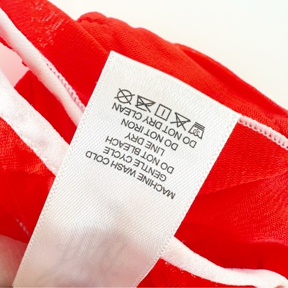 NWT Free People HAH Fly Girl Mesh Panty in Blood Orange, Size Small - Picture 8 of 8